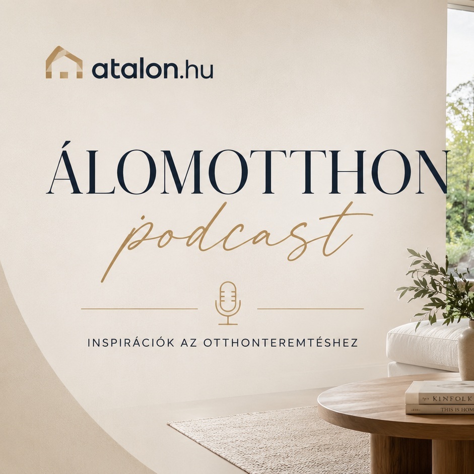 Az Álomotthon podcast hivatalos Atalon-borítója
