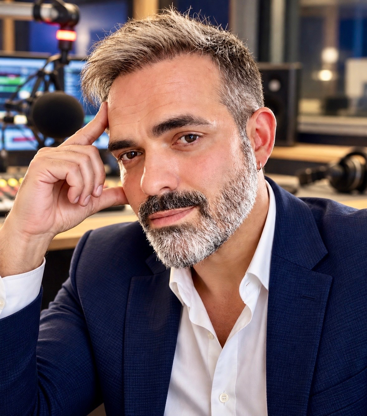 Néveri Igor narrátor portréja